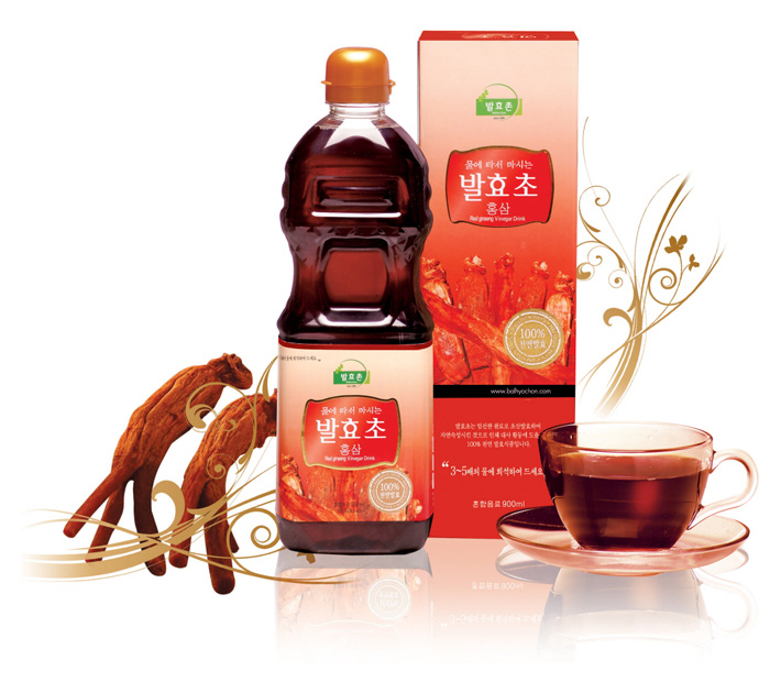 Red-ginseng vinegar drink Made in Korea